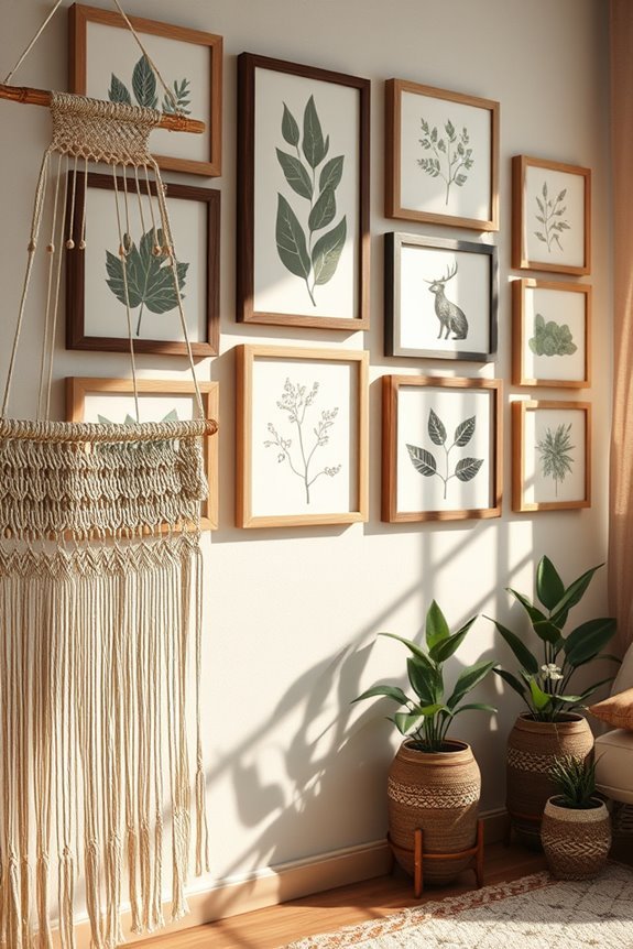nature inspired wall decor