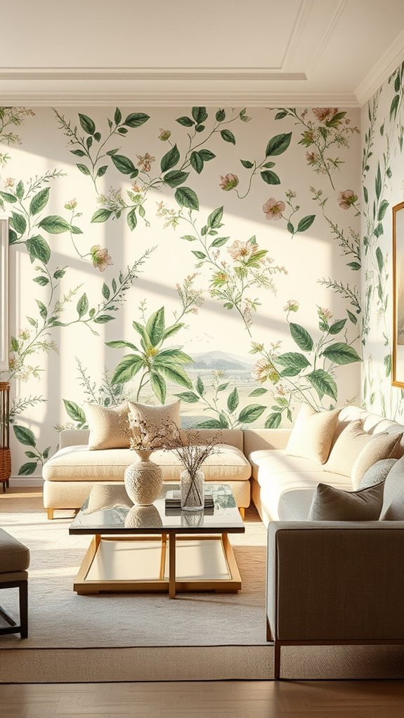 nature inspired wallpaper transformation