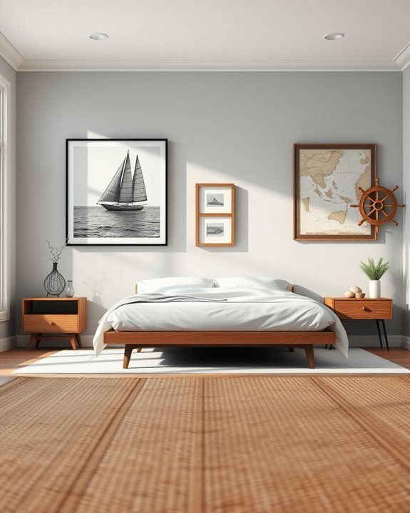 nautical art enhances tranquility