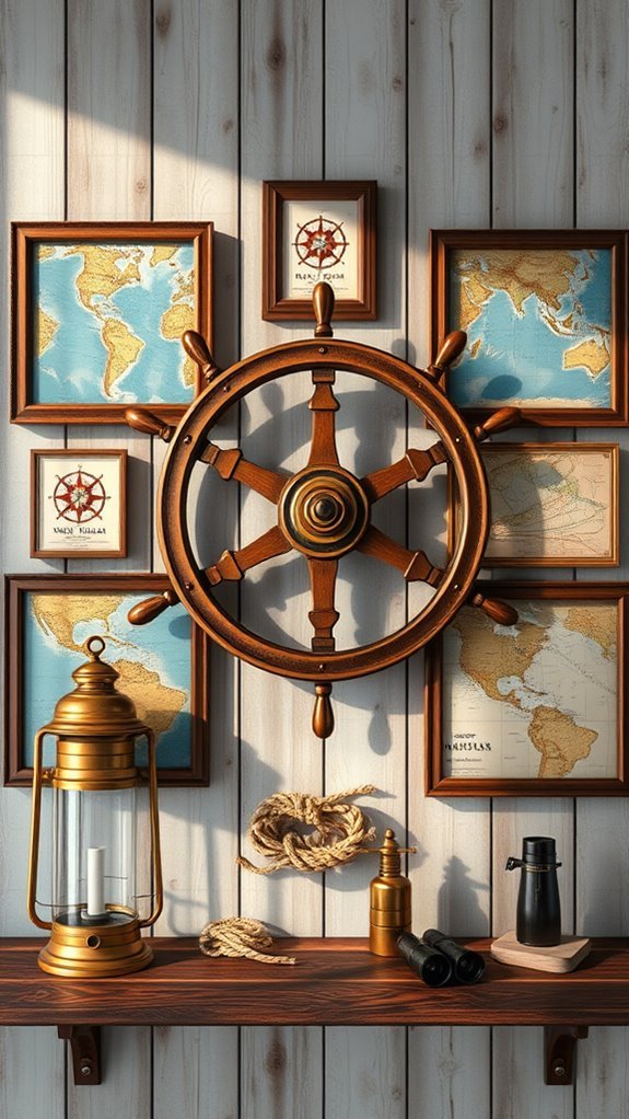 nautical coastal decor elements