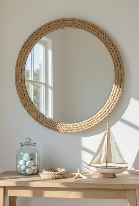 nautical rope anchor accents