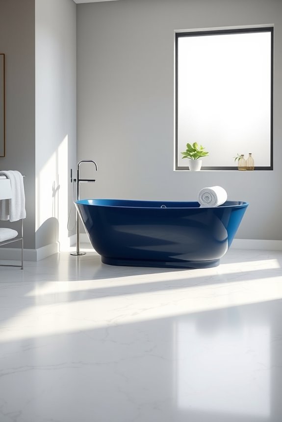 navy blue sophistication retreat