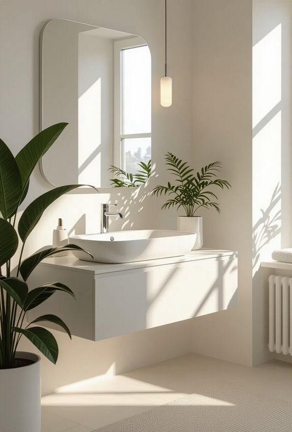 negative space for functional calm