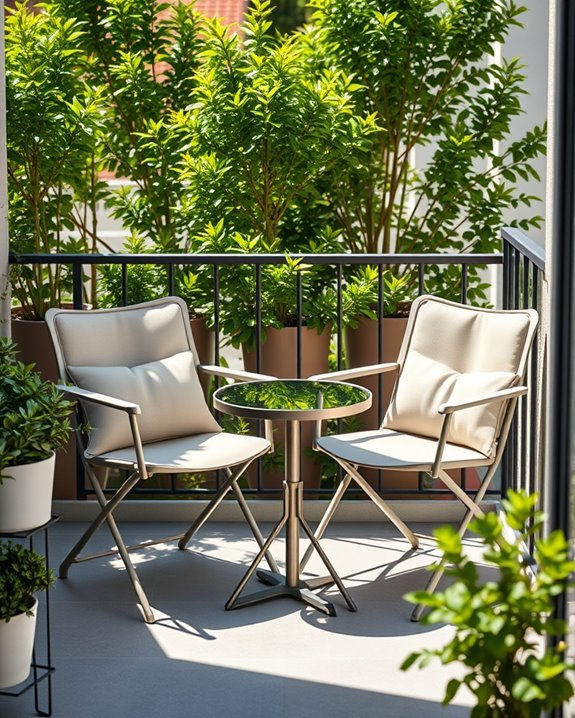 nesting chairs for space saving