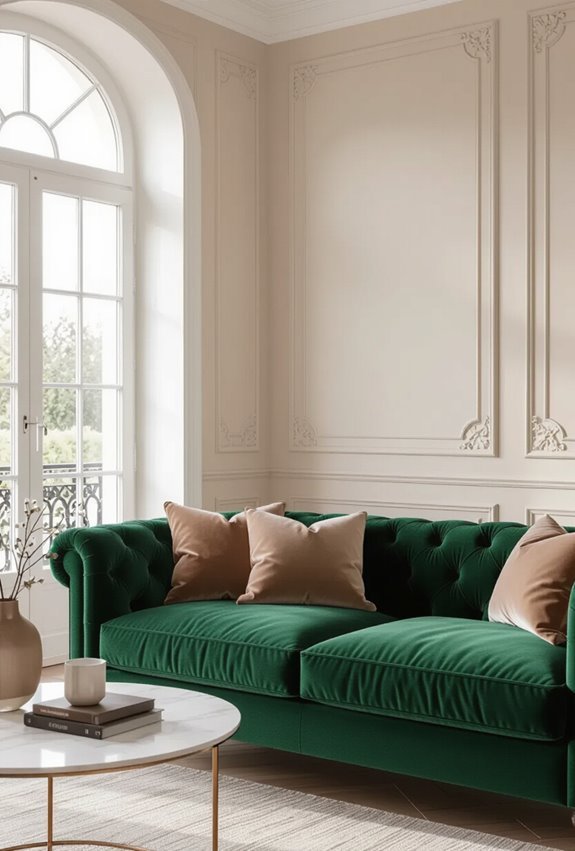 neutral base jewel accents
