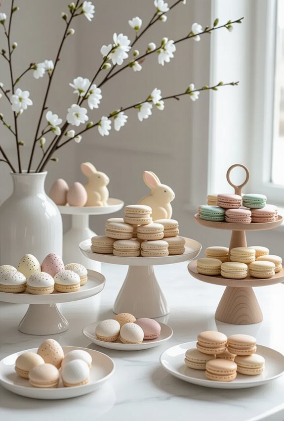 neutral elegant easter treats