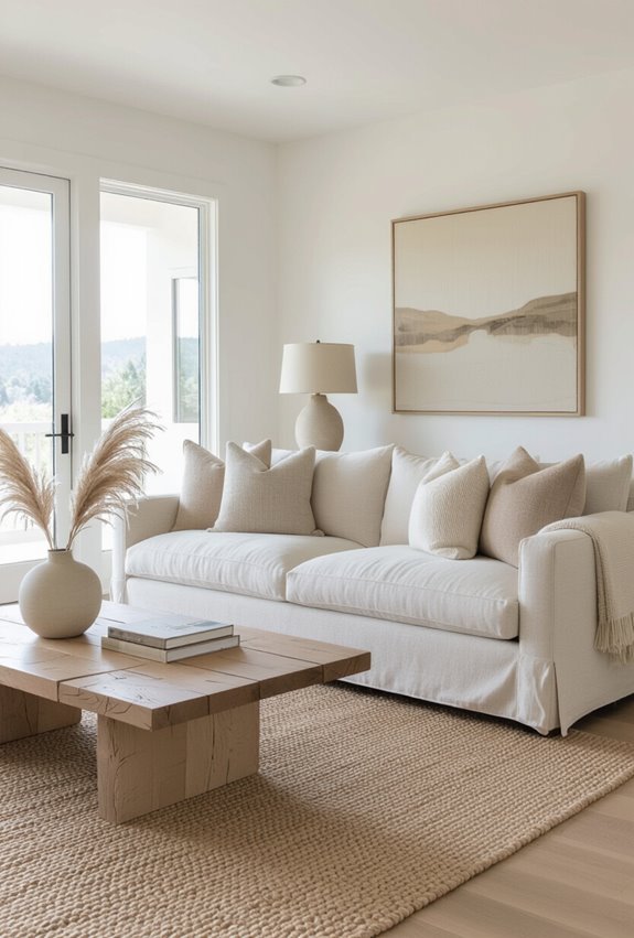 neutral textured warmth airy