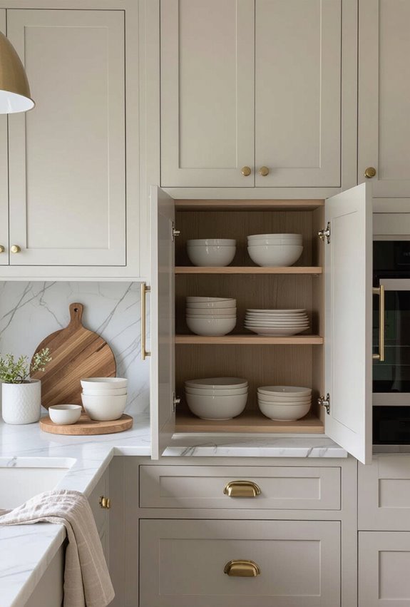 neutral timeless kitchen cabinetry