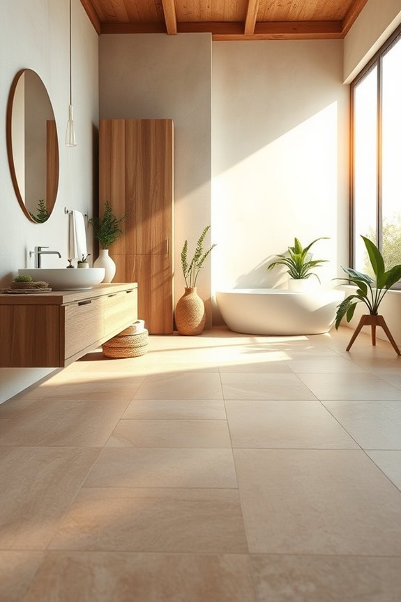 non toxic bathroom finishes selection