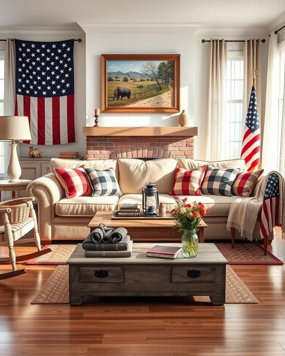 nostalgic americana home decor