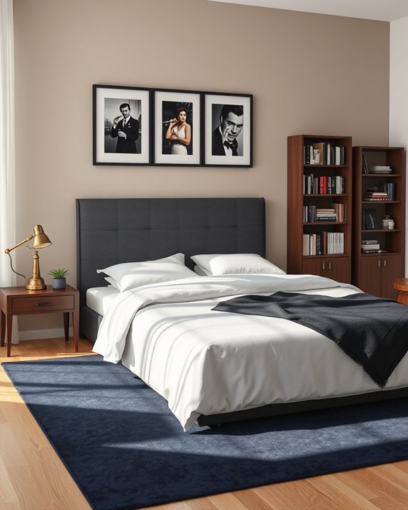 nostalgic cinema bedroom decor