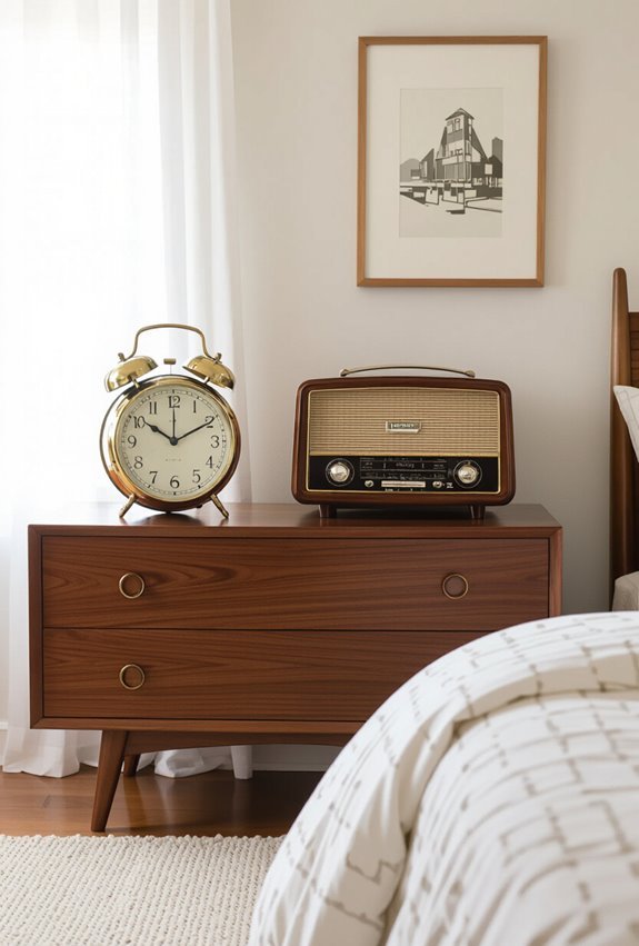 nostalgic functional vintage accents