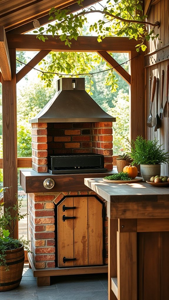 nostalgic outdoor cooking experience