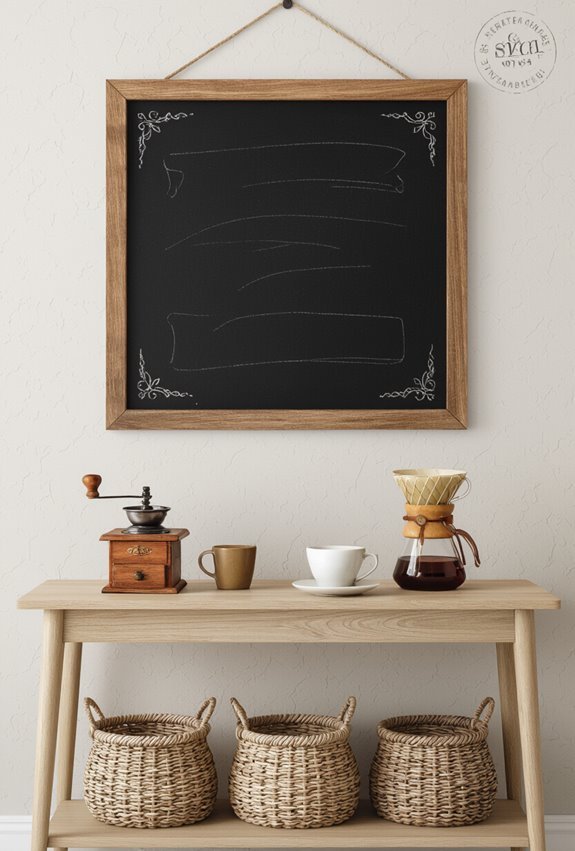 nostalgic vintage caf menu