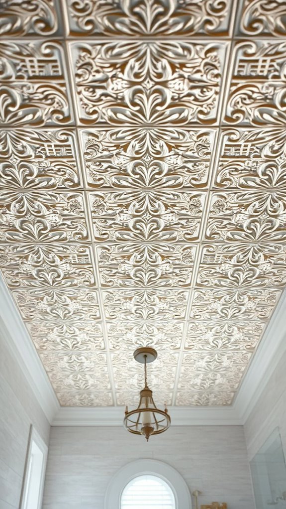 nostalgic vintage ceiling tiles