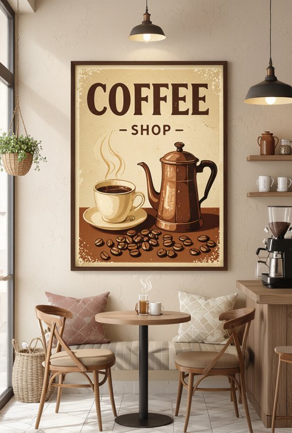 nostalgic vintage coffee charm