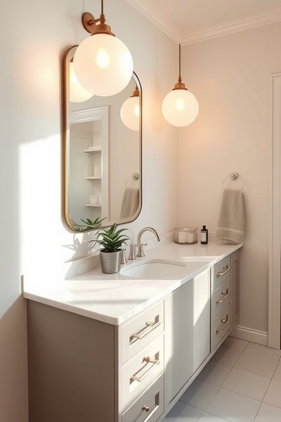 nostalgic vintage globe lighting