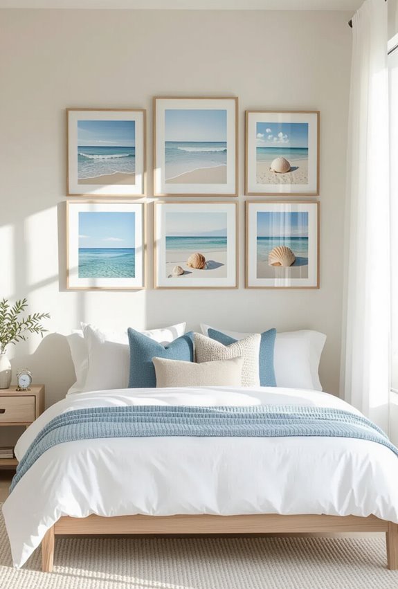 ocean inspired tranquil coastal gallery