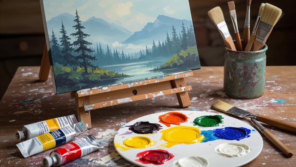 oil paints for blending