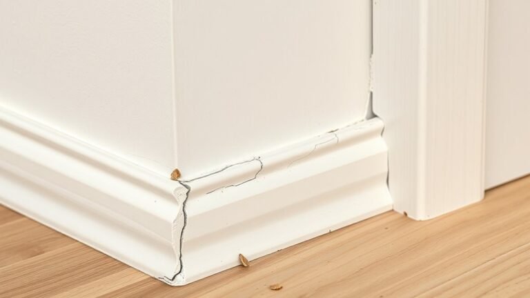 old caulk causes damage
