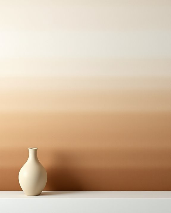 ombre design for walls
