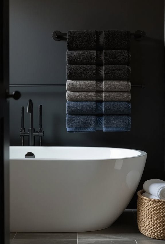 ombre textures for moody bath