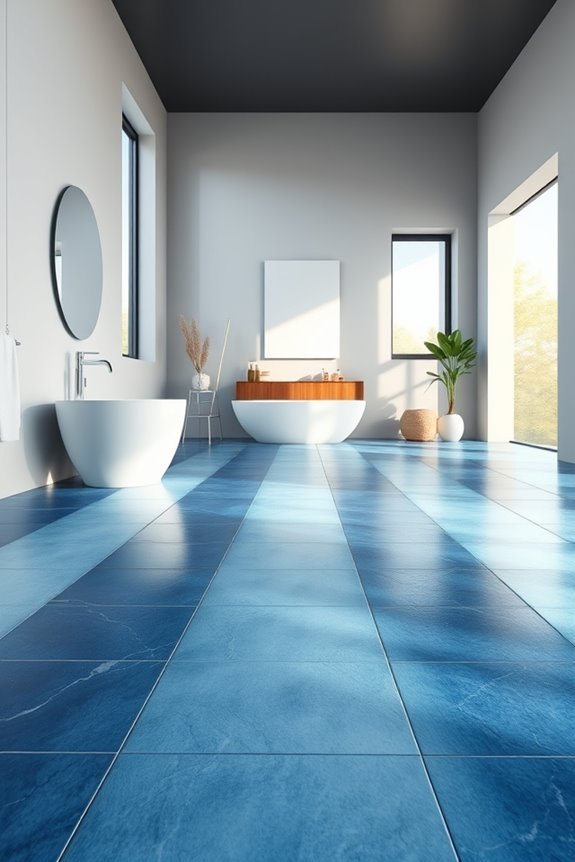 ombre tile gradient design