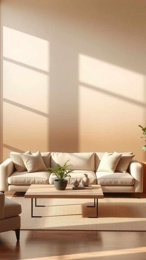 ombre wall gradient technique