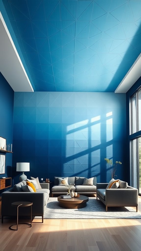 ombre wall painting methods