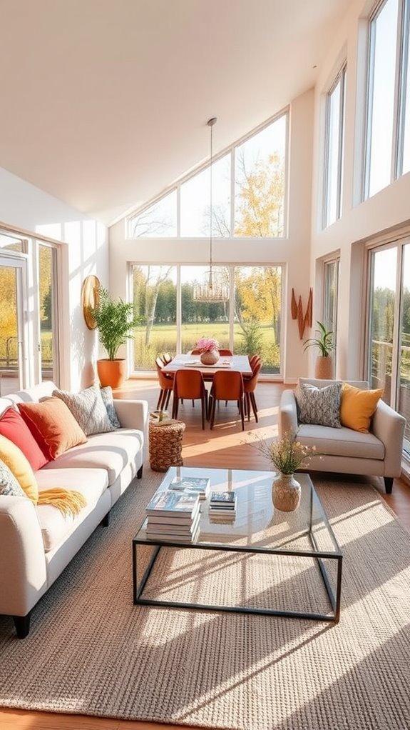 open floor design concept