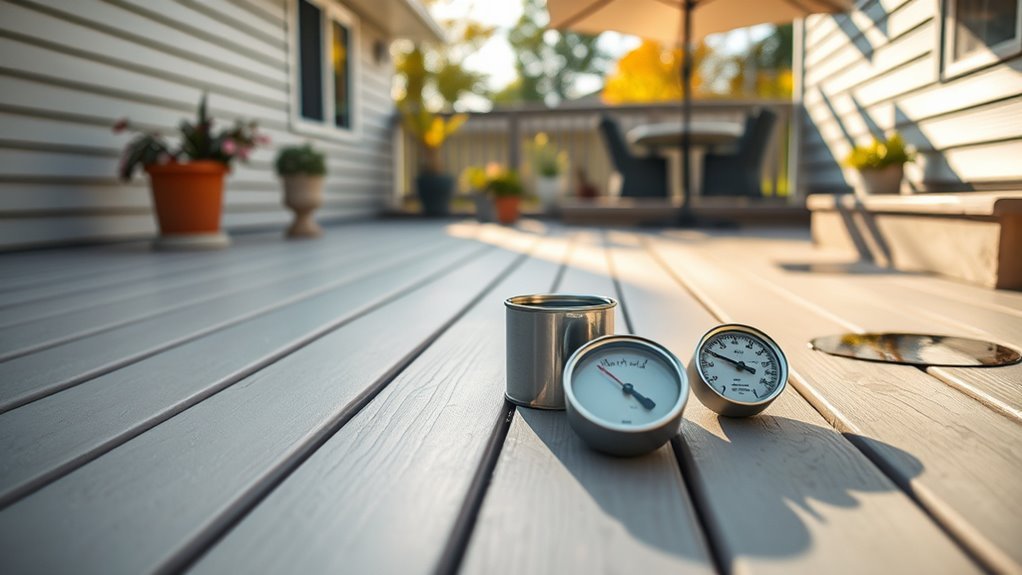 optimal latex paint temperature