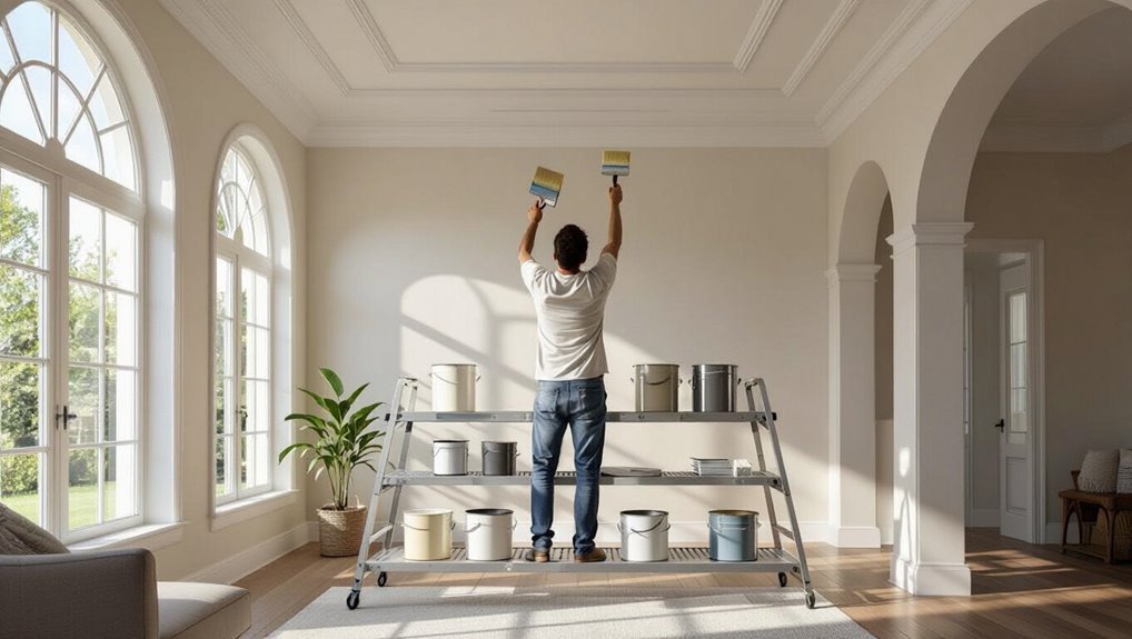 optimal paint for ceilings