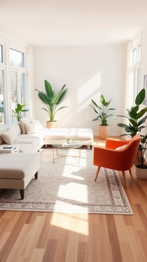 optimize furniture arrangement flow