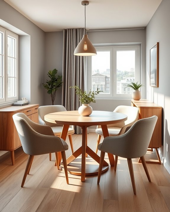 optimize small dining spaces