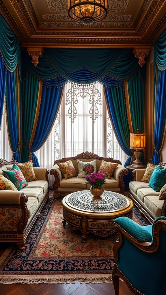 opulent materials for interiors