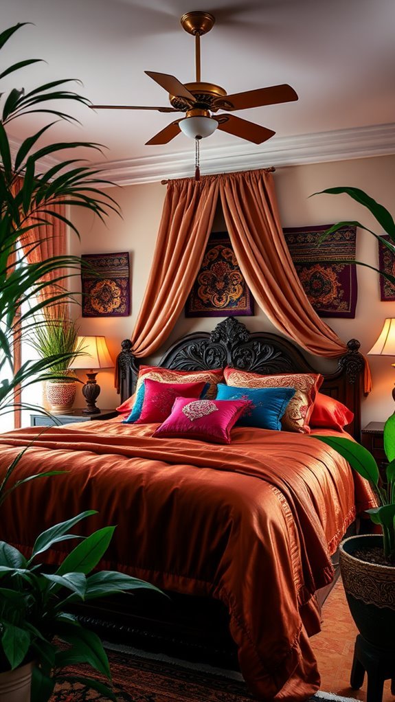 opulent silk bed linens