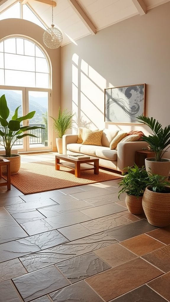 organic beauty with stone