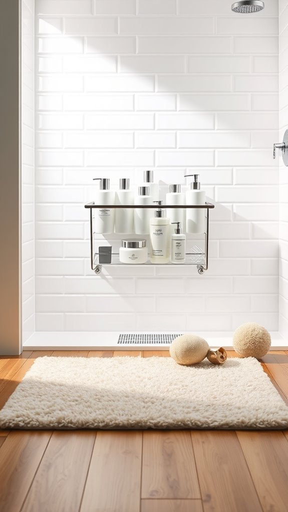 organized bathing essentials solution