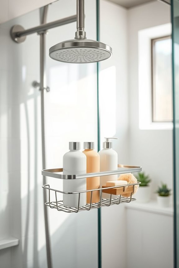 organized essentials for bathing