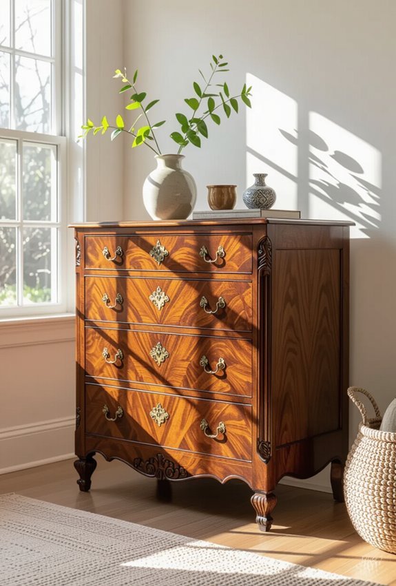 ornate antique cabinets with hidden compartments