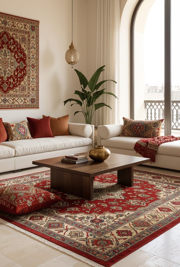 ornate arabic textile elegance