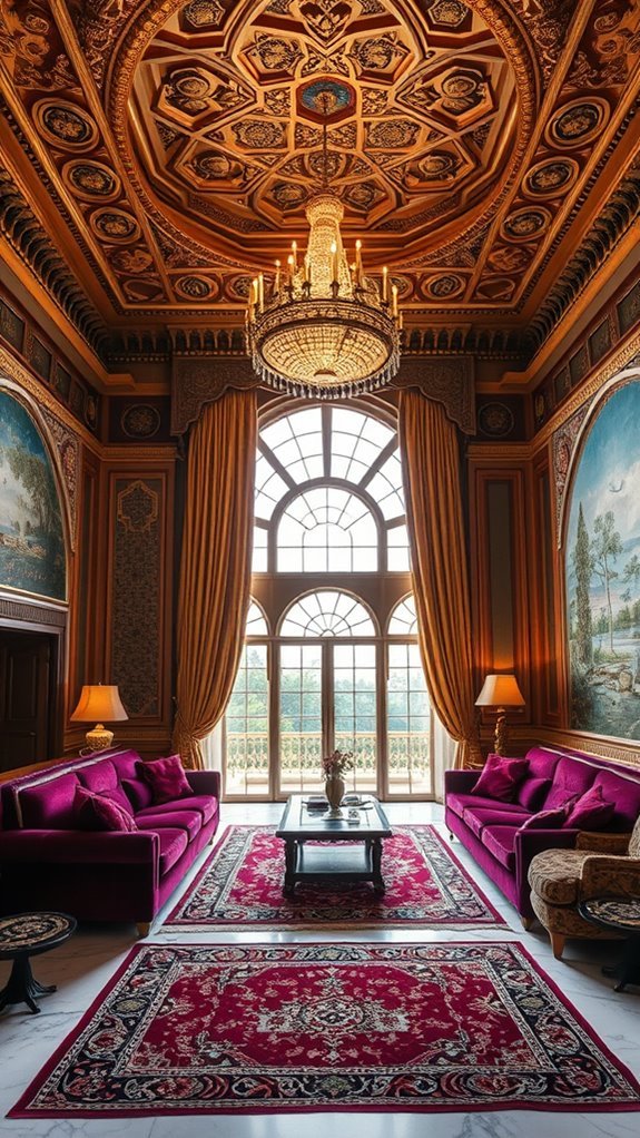 ornate ceiling decoration styles