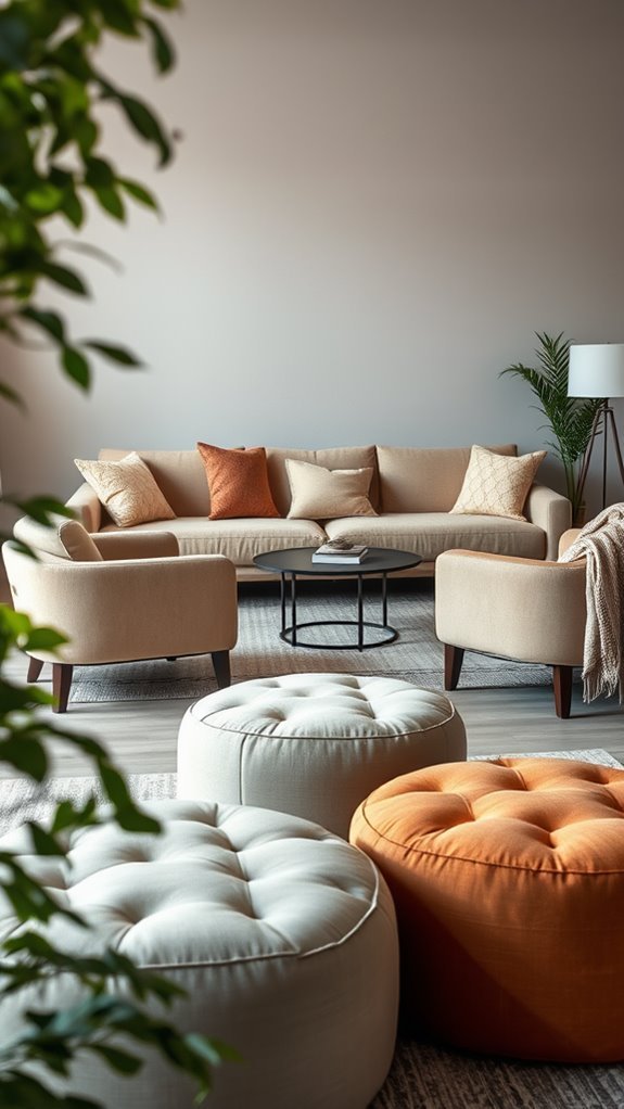 ottoman pairing options available