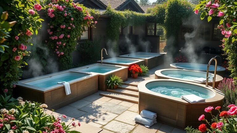 outdoor bathtubs for relaxation