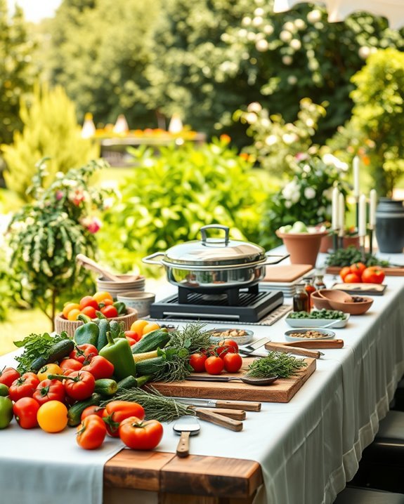 outdoor culinary team experience