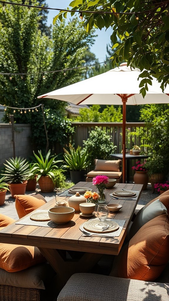 outdoor dining transformation ideas
