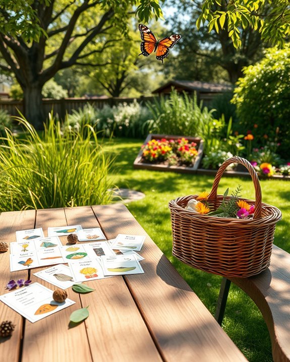 outdoor observation through bingo