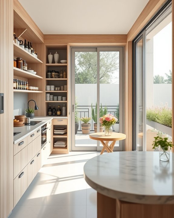outdoor pantry organization solution