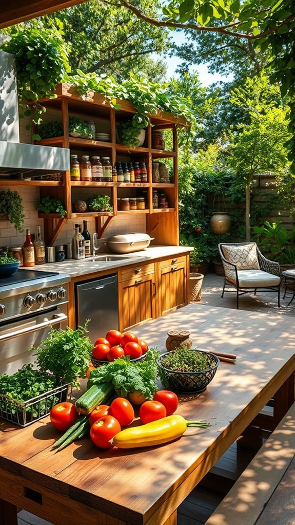 outdoor pantry organization solutions