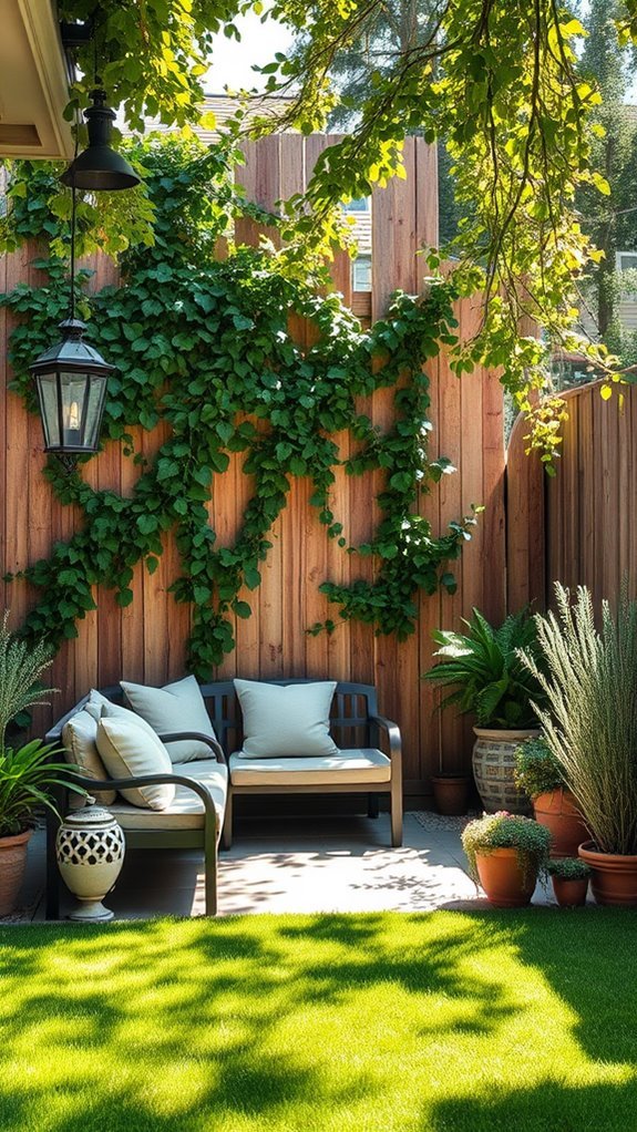 outdoor privacy screen ideas